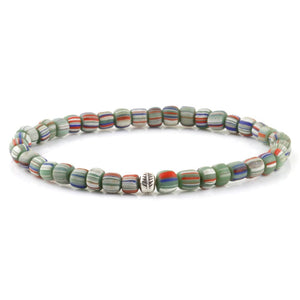 Tribal Bracelet - Sterling Silver - Multi / S/M (Up to 7 1/2 Inches)