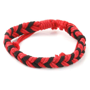 Chevron Bracelet - Red & Black
