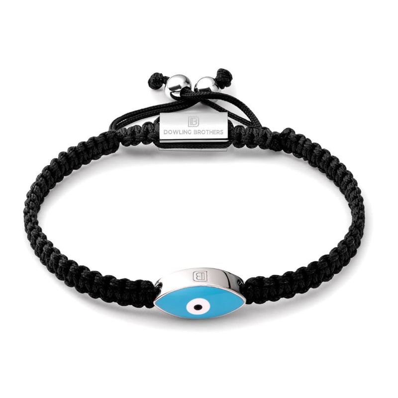 Black Evil Eye Braided Bracelet – Del Bravo Record Shop