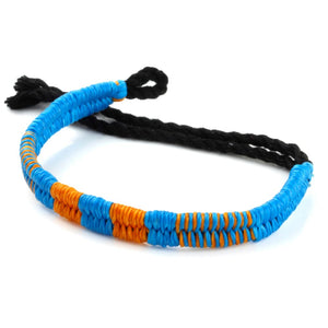 Festival Bracelet - Blue / Orange