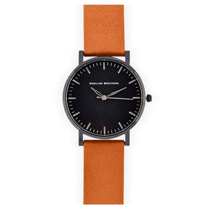 Minimalist Watch - Black - Brown