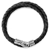 Nappa Leather Triple Wrap - Black / 6 1/2