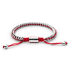 Woven Chain Bracelet in Red