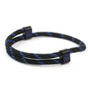 Sport Bracelet - Black with Blue