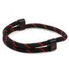 Sport Bracelet - Black with Red
