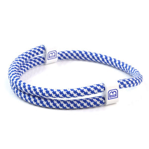 Sport Bracelet - Blue and White