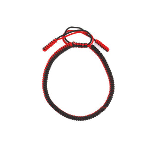 Tibetan Bracelet - Black and Red