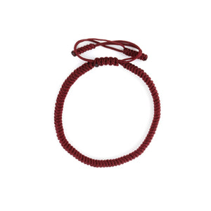 Tibetan Bracelet - Dark Red