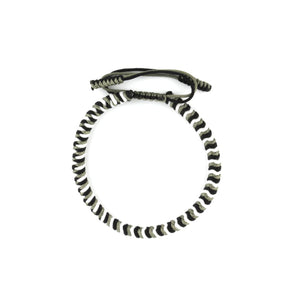 Tibetan Bracelet - Grayscale