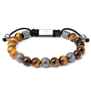 Tiger Eye and Silver Tropez